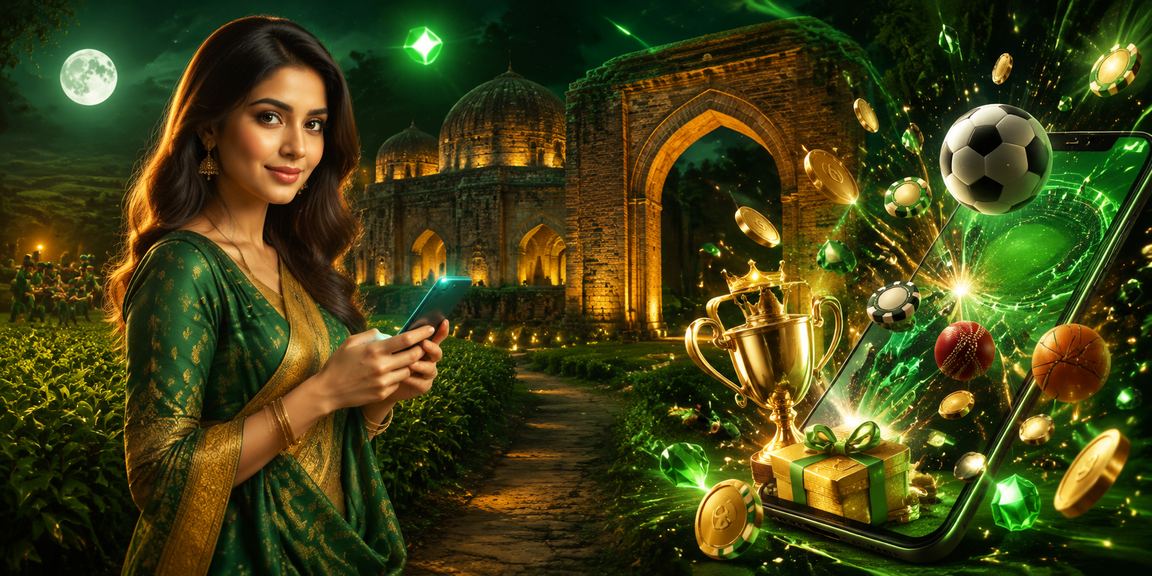কমিল্লা এলাকার মোবাইল ক্যাসিনো গেম উপভোগ করছেন একজন বাংলাদেশি ব্যক্তি